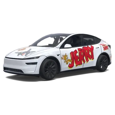 Both side the same – Tesla Model Y wrap