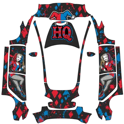 할리 퀸 MRV (Harley Quinn MRV) – 테슬라 Model 3 랩핑