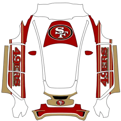 49ers – 테슬라 Model 3 랩핑