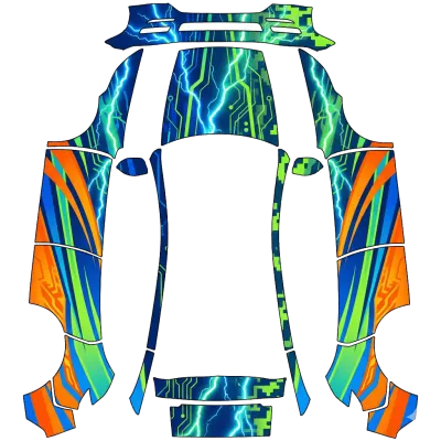 Cool – Tesla Model Y wrap