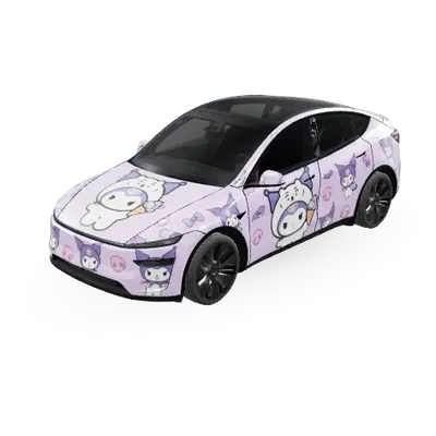 Kuromi – Tesla Model Y Wrap