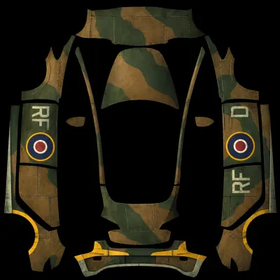 英國皇家空軍（RAF） – 特斯拉 Model 3 塗裝