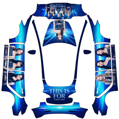 트와이스 This is For (Twice This is For) – 테슬라 Model 3 랩핑