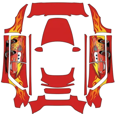 Tesla M3 RWD 2026 Saetta Rot (Tesla M3 RWD 2026 Saetta Red) – Tesla Model 3 Wrap