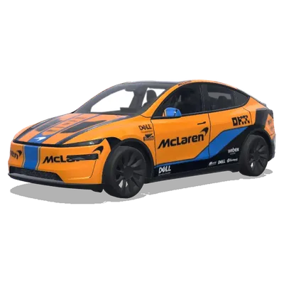 迈凯伦F1设计（mclaren formula1 design） – 特斯拉 Model Y 涂装