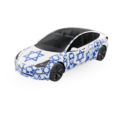 新車ラップ (New car wrap) – テスラ Model 3 ラッピング