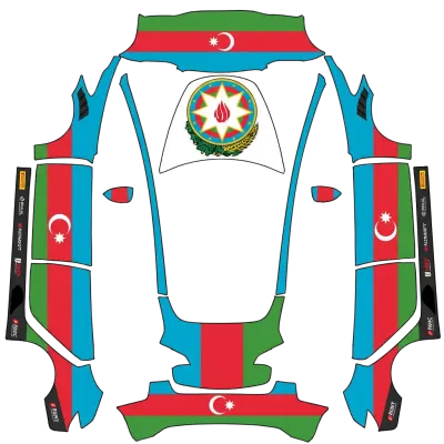 Azerbaijan – Tesla Model 3 wrap