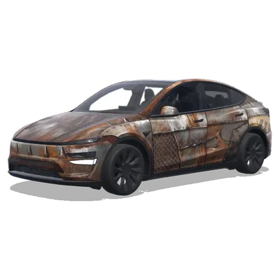 疯狂的麦克斯（Mad max） – 特斯拉 Model Y 涂装
