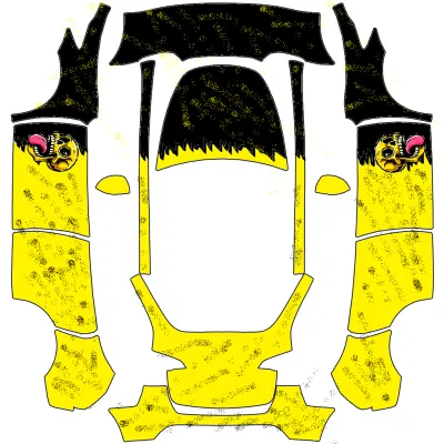 骷髏（Scull） – 特斯拉 Model Y 塗裝