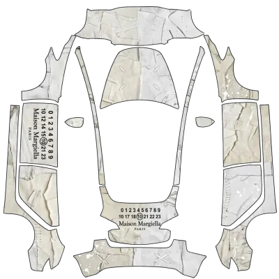 maison margiella – Tesla Model 3 wrap