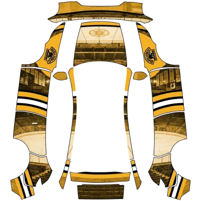 Boston Bruins – Tesla Model Y Wrap