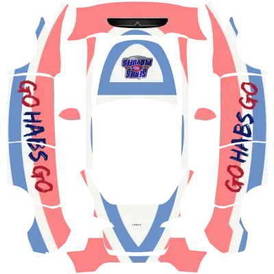 Habs Playoffs 2026 (Habs playoffs 2026) – Tesla Model Y Wrap