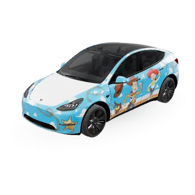 Toy Story – covering Tesla Model Y