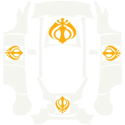 Khanda Sikh (Sikh Khanda) – covering Tesla Model Y