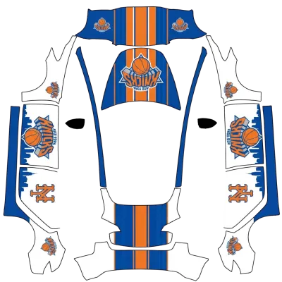 New York Knicks – Tesla Model 3 Wrap