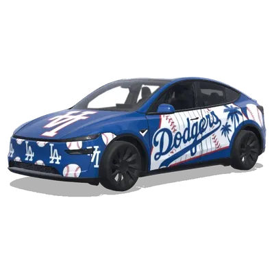Лос-Анджелес Доджерс (los angeles dodgers) – оклейка Tesla Model Y