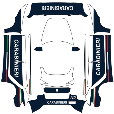 義大利憲兵（carabinieri） – 特斯拉 Model 3 塗裝