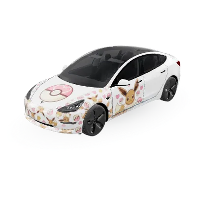 Evoli Wrap (Eevee wrap) – Tesla Model 3 Wrap