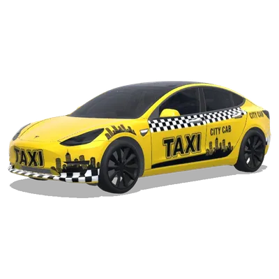 城市計程車 – 特斯拉 Model 3 塗裝