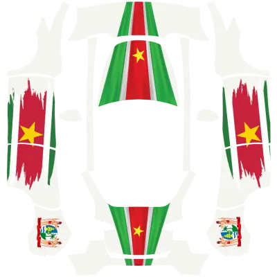 Suriname 1 (Surinam 1) – covering Tesla Model Y