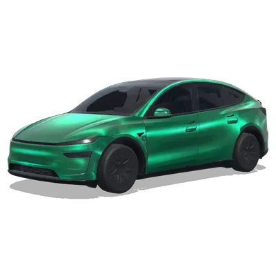 Smaragdgrün Metallic – Tesla Model Y L Wrap