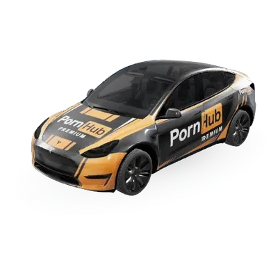 PornHub – 特斯拉 Model Y 塗裝