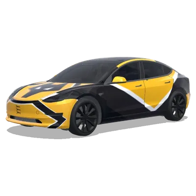 Wolves – Tesla Model 3 wrap