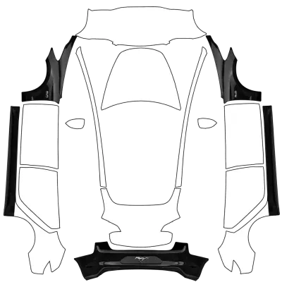 Mustang – Tesla Model 3 Wrap