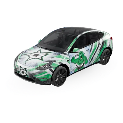 Stars – Tesla Model Y Wrap