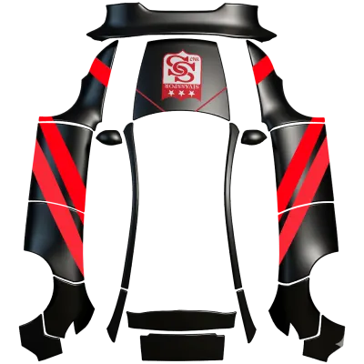 Sivasspor (Turkey Sivasspor) – Tesla Model Y Wrap