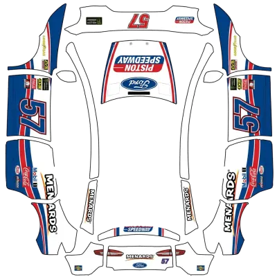 57 NASCAR – Tesla Model Y L Wrap