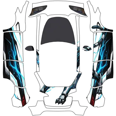 Attack Vector – Tesla Model Y wrap
