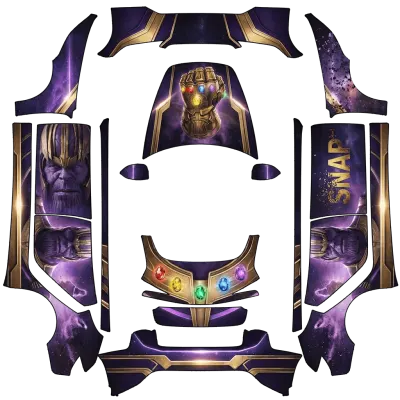 Thanos – Tesla Model 3 Wrap