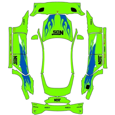 Brian Eclipse FAF – Tesla Model S Wrap