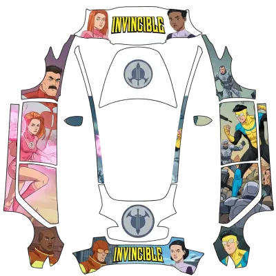 Invincible – Tesla Model 3 Wrap
