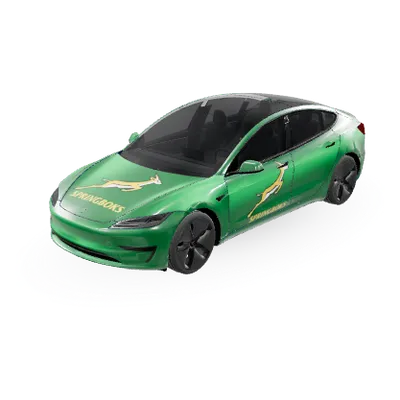 Springboks – Tesla Model 3 Wrap