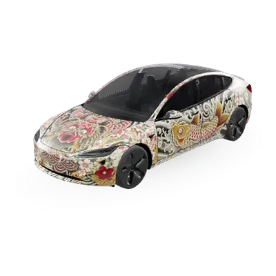 Japan – Tesla Model 3 Wrap