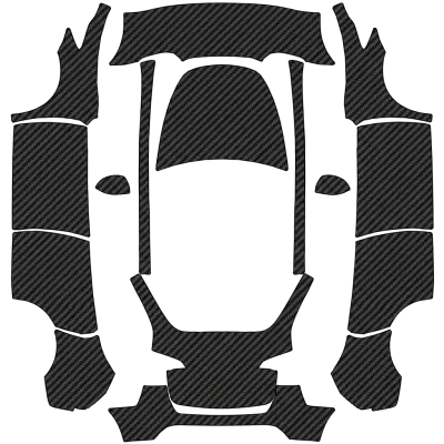 啞光碳纖維（Matte Carbon Fiber） – 特斯拉 Model Y 塗裝