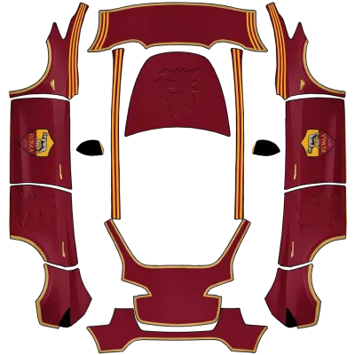 AS Rom (AS Roma) – Tesla Model Y Wrap