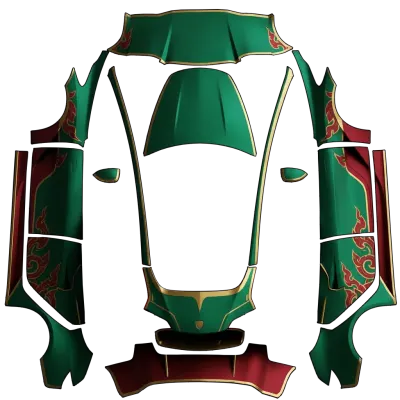 Yaksa Riese (Yaksa (Thai Guardian Giant)) – Tesla Model 3 Wrap