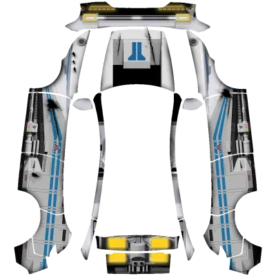 星球大戰戰損版（Star Tours (Battle Damage)） – 特斯拉 Model Y 塗裝
