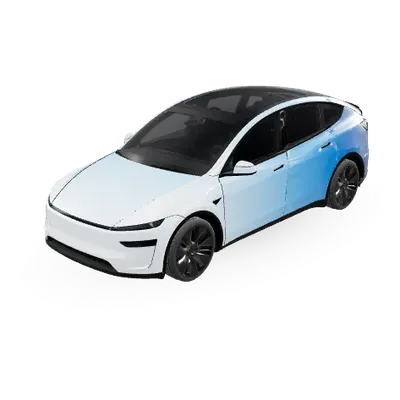 Blue Ray – оклейка Tesla Model Y L