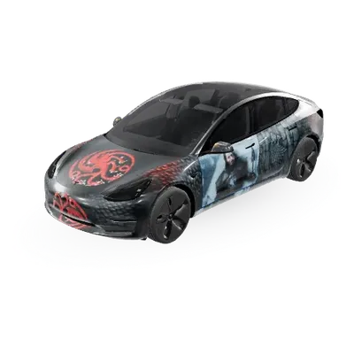Game of Thrones (Game of thrones) – covering Tesla Model 3