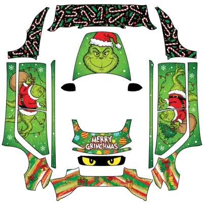 Der Grinch (the grinch) – Tesla Model 3 Wrap