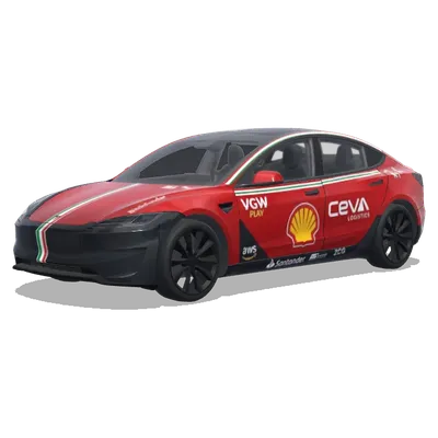 F1 Livery – Tesla Model 3 wrap