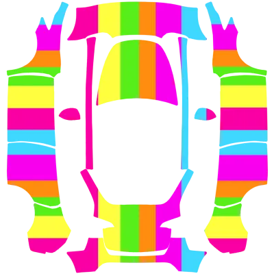 Solid Neon (solidneon) – Tesla Model Y Wrap