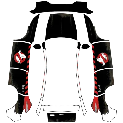Ghostbusters (black ed.) – Tesla Model Y wrap
