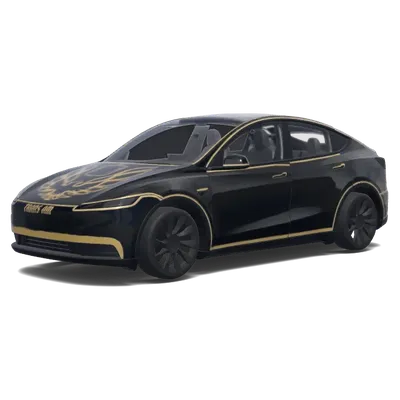 橫衝直撞大逃亡（Smokey and the Bandit） – 特斯拉 Model Y 塗裝