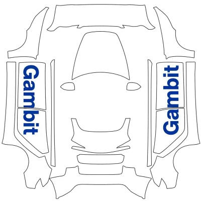 Gambit – Tesla Model 3 wrap