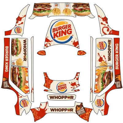 Burger King – Tesla Model 3 Wrap